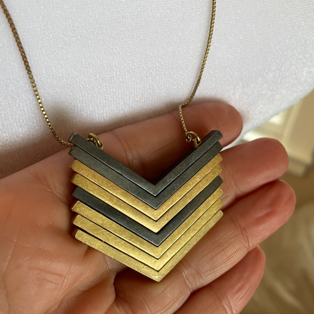 Madewell Arrowstack Necklace